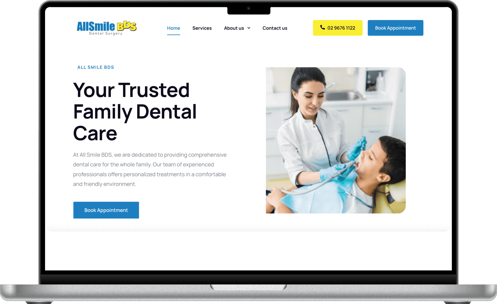 All Smiles BDS website